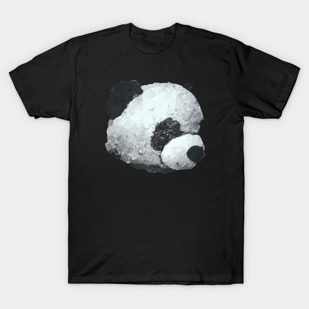 Panda Bear Portrait T-Shirt by DyrkWyst